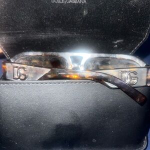 Dolce & Gabbana Brown Tortoise Sunglasses